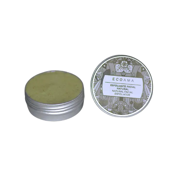 Esfoliante Facial Tangerina, Buriti com cristais de quartzo