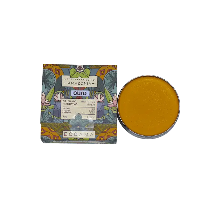 Balsamo Nutritivo Natural Iluminador Gold