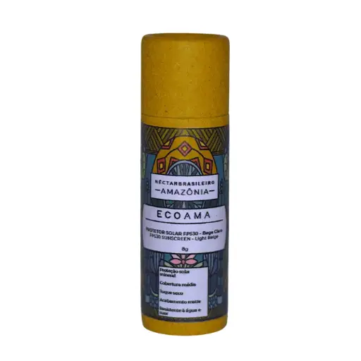 Protetor Solar FPS 30 - BEGE CLARO - UCUUBA, BURITI, MURUMURU, TUCUMA, COPAIBA